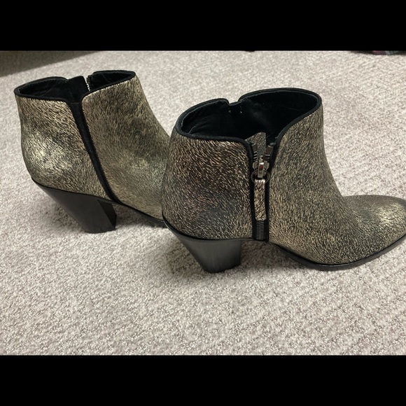 Veto Cuoio metallic leather booty never worn - Picture 2 of 4